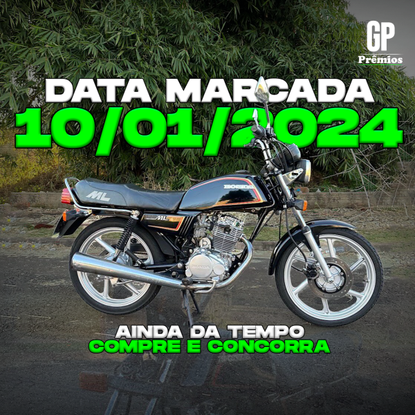 19° AÇÃO - HONDA ML RARIDADE 1986